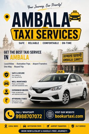 Ambala to Manali Taxi