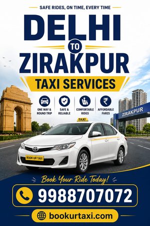 Delhi to Zirakpur Taxi