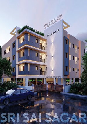 Manyas Sri Sai Sagar By Manyas Construction Perungalathur, GST, Chennai. Near Perungalathur Railway Station , Sriram IT Park.