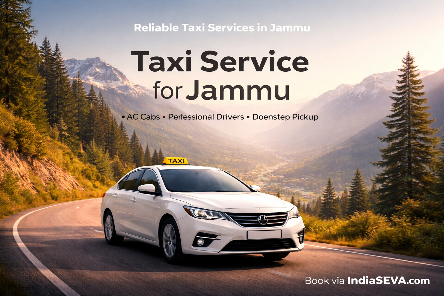 Taxi service for jammu