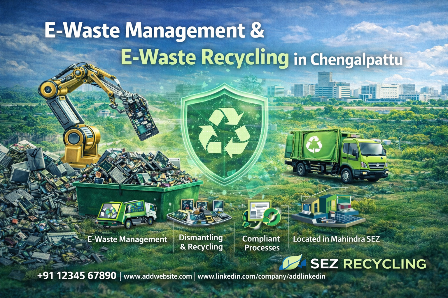 E-Waste Management & E-Waste Recycling in Chengalpattu - SEZ Recycling