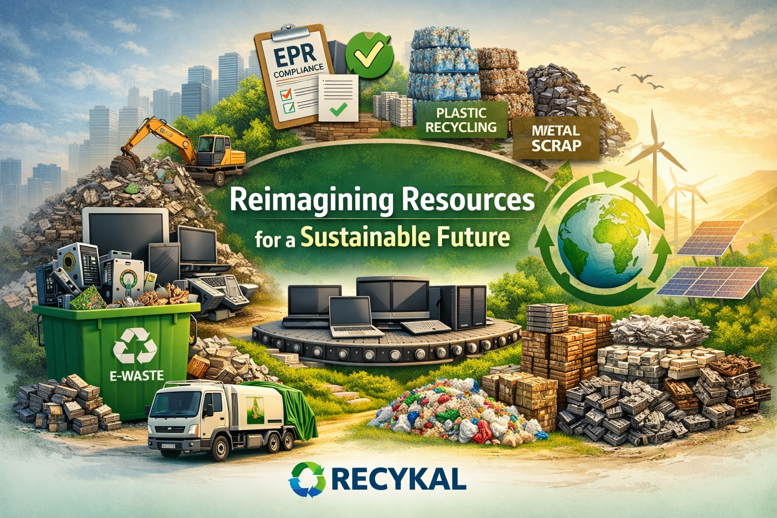 E-Waste Management & EPR Services Hyderabad - Recykal