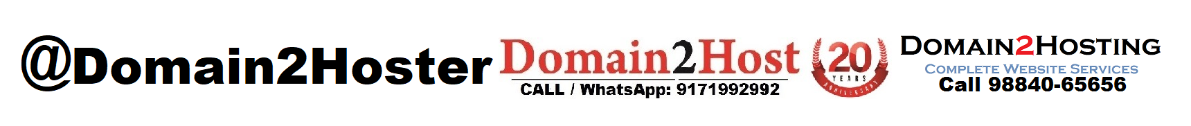 Domain2Hoster offers Readymade Brands & ecommerce shopping cart website & mobile app with inbuilt payment gateway