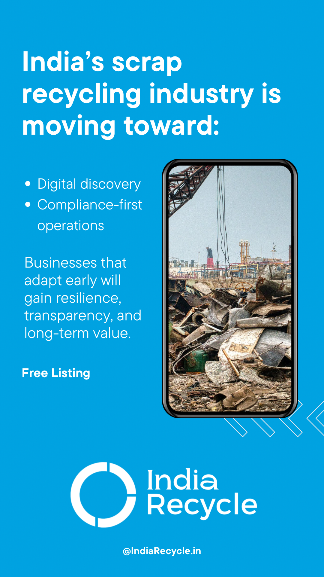 How the Scrap Recycling Industry Works in India | IndiaRecycle.in