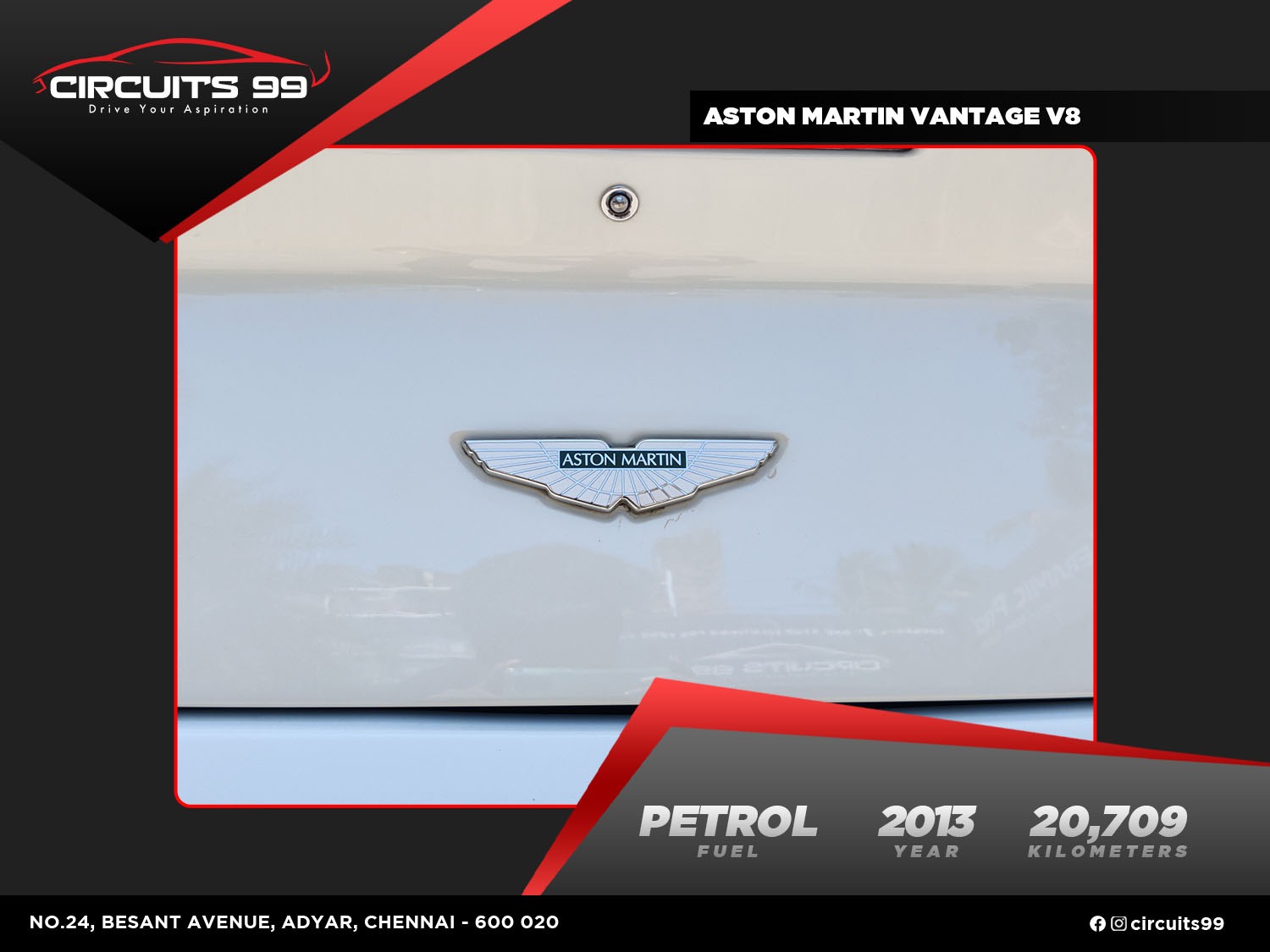 ASTON MARTIN VANTAGE Pre-owned car