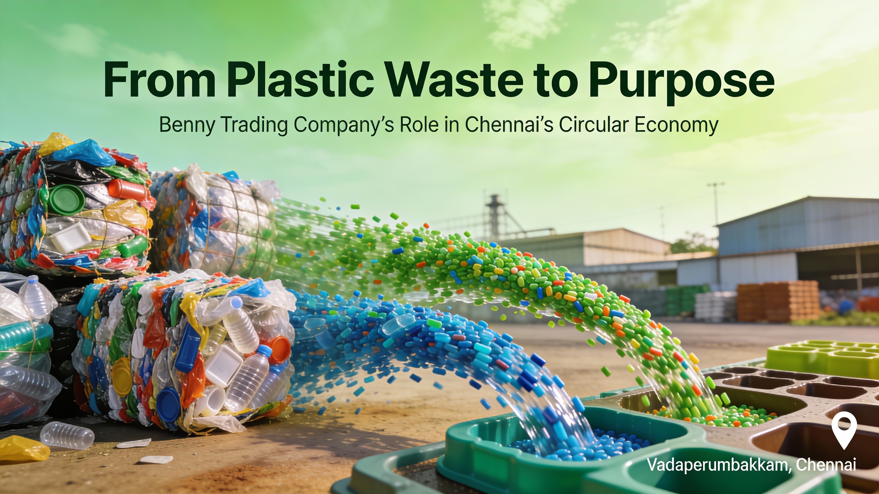 From Plastic Waste to Purpose: Benny Trading Company’s Role in Chennai’s Circular Economy