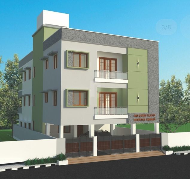 Sai Guru Flats  By Sai Keerthi Homes Mangadu Chennai.  Near Bridge Play School