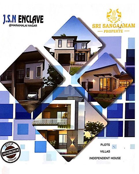 JSN Enclave  By Sri Sangaamam Properte  : Maraimalai Nagar, GST, Chennai.  Near Maraimalai Nagar Railway Station